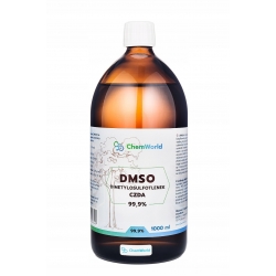 DMSO Dimetylosulfotlenek 99,9% CZDA 1000ml